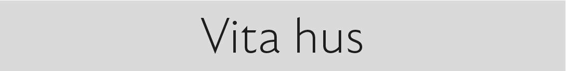 Mönsterdesign "Vita hus"